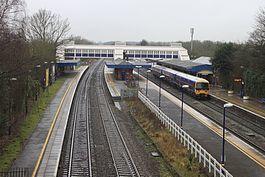 2013 at Twyford station - view from the east (FGW 165109).JPG