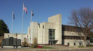 Stevens County Courthouse in Hugoton