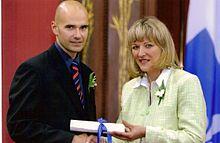 Dave Blackburn-Prix québécois de la citoyenneté 2005.jpg