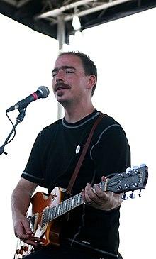 Molina performing with Magnolia Electric Co. in Brooklyn, New York City, 2009