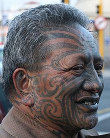Tame Iti at gallery opening 13 October 2009.jpg
