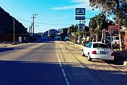 El Rosario, looking north, on Highway 1