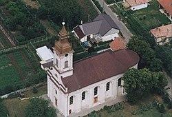Aerial photography: Létavértes - church
