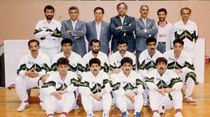 Iran's first squad in 1992