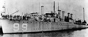 USS Luce (DD-99) at the Boston Naval Shipyard, Massachusetts (USA), on 28 November 1919 (NH 51450).jpg