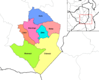 Districts of Masvingo province