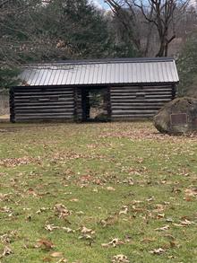This image shows the first permanent settlement in northwestern Pennsylvania