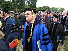 Stephen Joel Trachtenberg at final GWU commencement.jpg