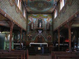 View of the Church decorated by Pierre Huguet, a convict