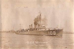 USS Williams (DD-108) in San Diego Harbor, circa 1919-1922.jpg