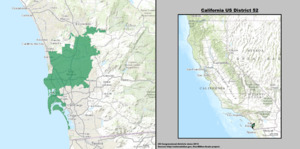 California US Congressional District 52 (since 2013).tif