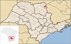 Location in São Paulo state