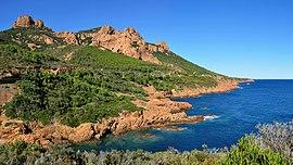 Calanque du Petit Canereit-Massif de l'Esterel.jpg