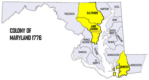 Map of maryland counties Baltimore,AA,Somerset (4th RGT).PNG