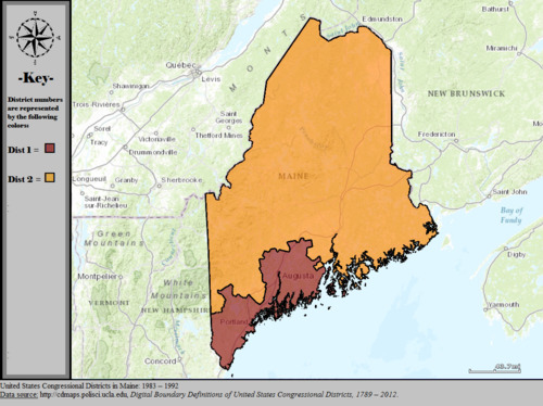 United States Congressional Districts in Maine, 1983 – 1992.tif