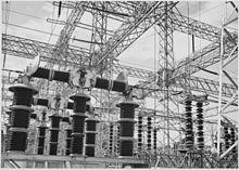 Ansel Adams photograph of electrical wires of the Boulder Dam Power Units
