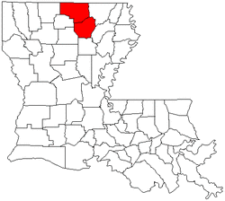 Maps of Monroe, Louisiana metropolitan area