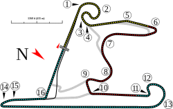 Shanghai International Racing Circuit track map.svg