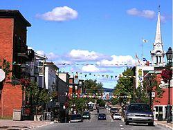 Downtown Thetford Mines