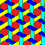 Weaved hexagonal tiling.png