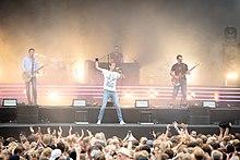 In a concert at Stavernfestivalen 2018.