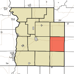 Location in Parke County
