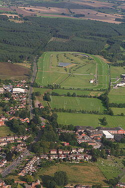 Market Rasen De Aston School and the Racecourse (aerial) (geograph 3125732).jpg