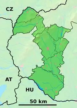 Hlboké is located in Trnava Region