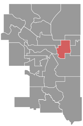 Calgary Provincial Riding - Calgary East.svg