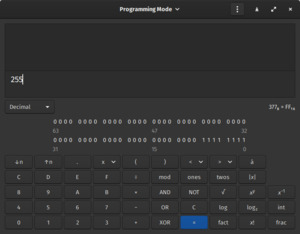 GNOME Calculator, which uses MPFR as of version 3.15.4
