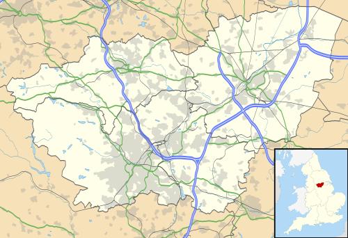 Civil parishes in South Yorkshire is located in South Yorkshire