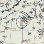 Tropical Storm Four surface analysis July 30, 1908.png