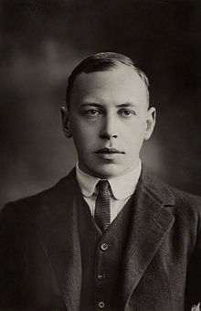 Portrait of Alfred Noyes, by Alexander Bassano, 1922