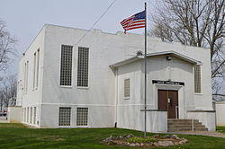 Township hall at Adario