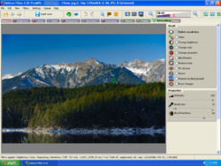 Helicon Filter 4.81 running on Windows XP