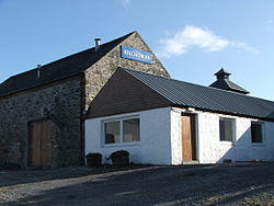 Kilchoman Distillery in summer