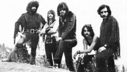 Steppenwolf in 1970 (L–R: Goldy McJohn, Jerry Edmonton, John Kay, Larry Byrom, George Biondo)