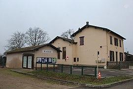 The town hall in Dompierre-sur-Chalaronne