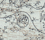 Hurricane Seven surface analysis November 4, 1935.png