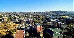 City of Adwa, skyline from Drone camera