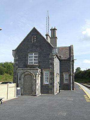 Former station building at Thomastown Station - geograph.org.uk - 2489905.jpg