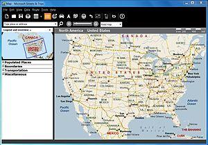 Microsoft Streets & Trips 2013 startup screen