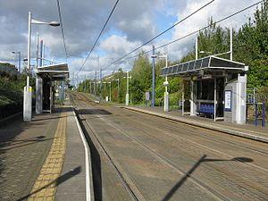 Priestfield Midland Metro tram stop - geograph.org.uk - 1017568.jpg