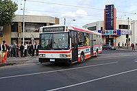 Moonee Valley Coaches bus at Moonee Ponds junction on route 506, 2012.jpg