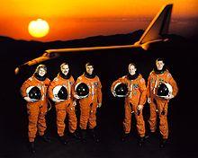 STS-43 Official crew portrait.jpg