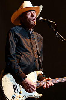 Jones performing with the Beasts of Bourbon at Byron Bay Bluesfest 2013
