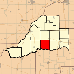 Location in Mason County