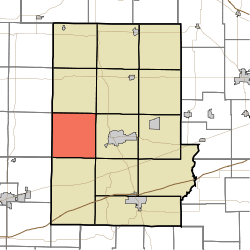 Map highlighting Madison Township, Putnam County, Indiana.svg