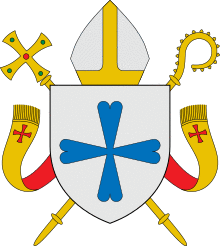 Coat of arms of the Diocese of Helsinki.svg