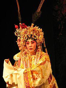 Liza Wang performing Cantonese opera